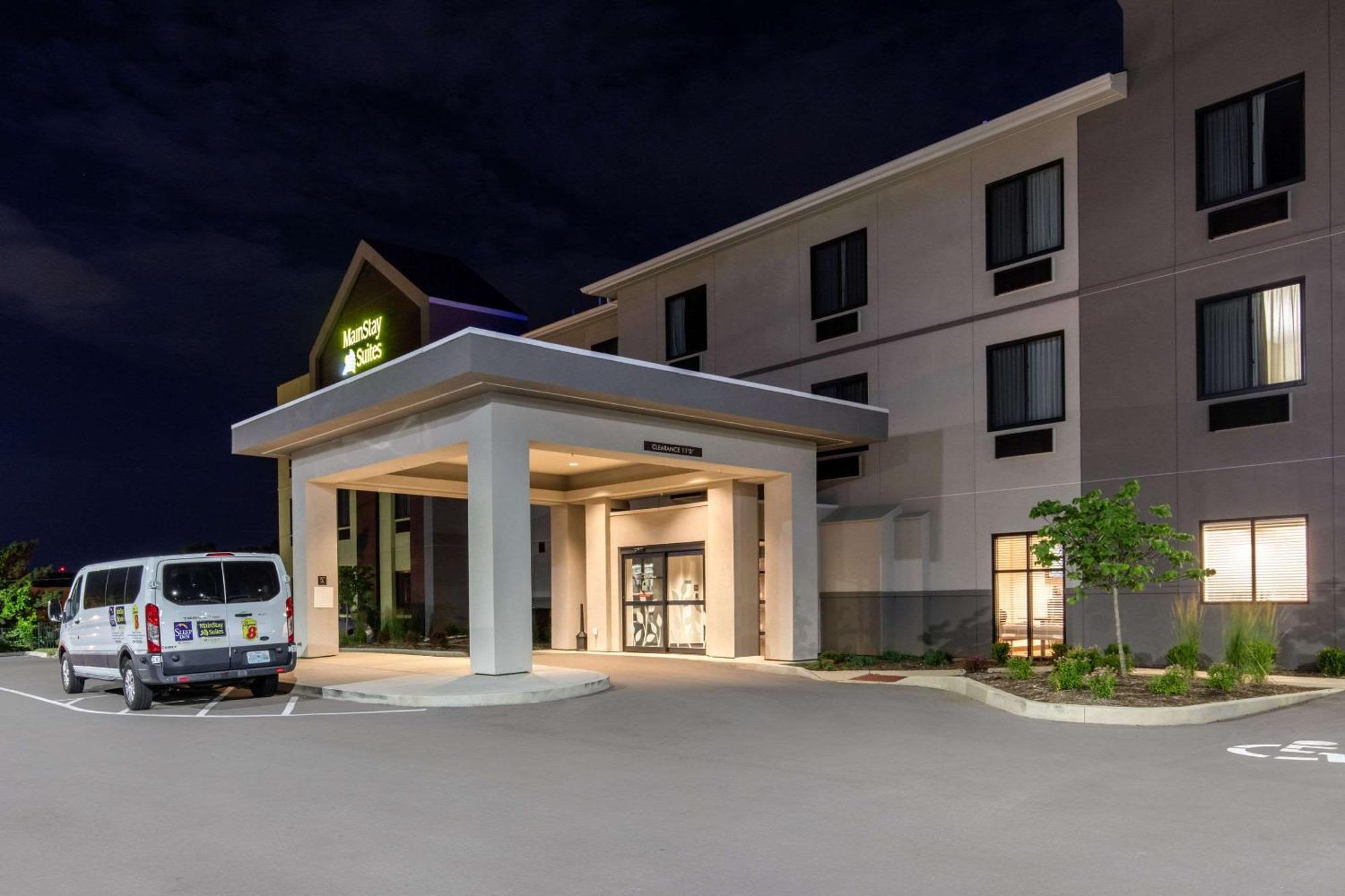 Mainstay Suites St Louis Airport Bridgeton Exterior foto